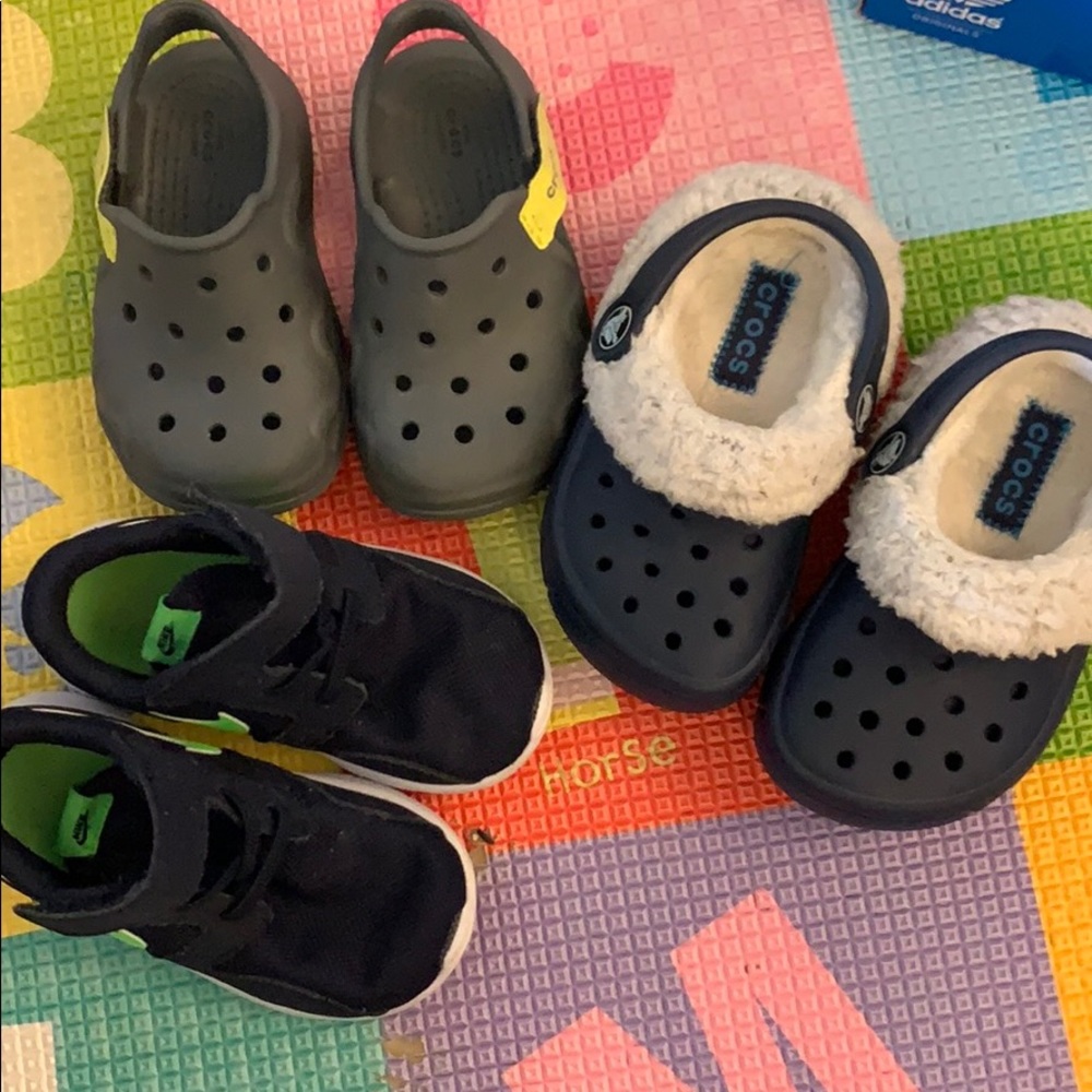 Worn Size 7 Toddler shoes